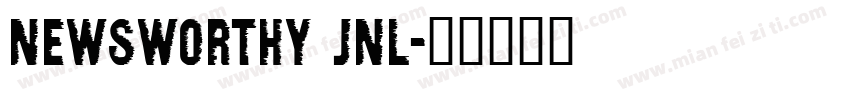 Newsworthy JNL字体转换